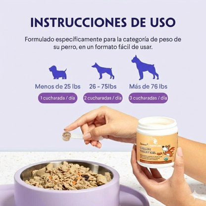 Perrito Labs Cola de Pavo Orgánica -